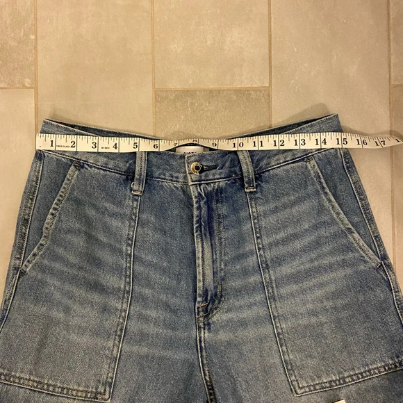 PISTOLA Josephine High Rise Tapered Jeans in Paradigm Blue Size 29 - Picture 9 of 11